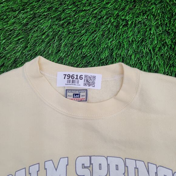 Vintage LEE Palm-Springs Sweatshirt Womens Medium 21x24 Baggy - Picture 11 of 13